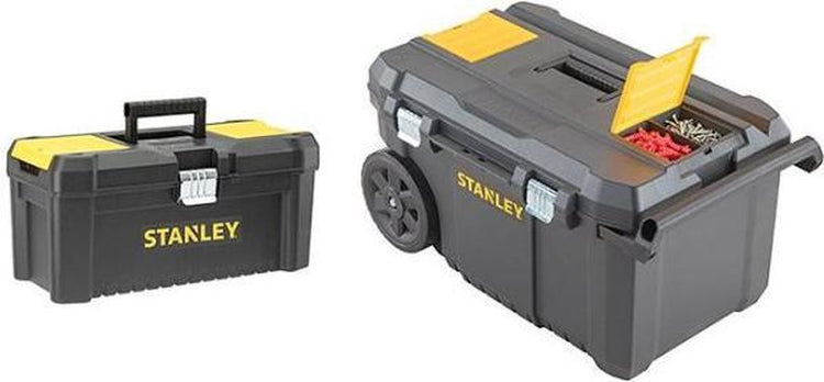 Stanley Essential Werkzeugwagen 50l stst1-80150 + Koffer 16 stst1-75518