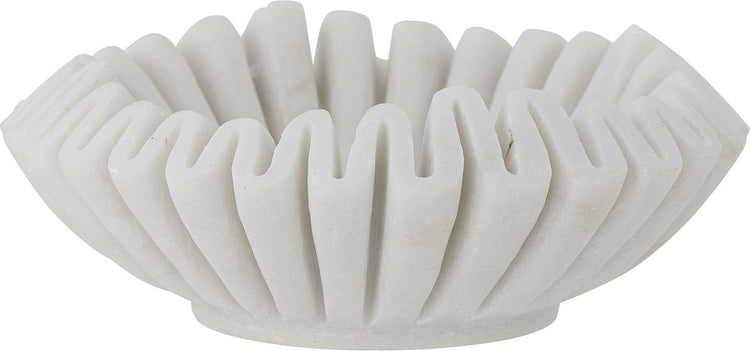 Bloomingville Schale Harmonia Marmor weiß ø17,5 x 6 cm