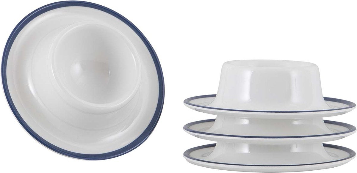 Gimex - Linea Line - Eierbecher - Blau - 4 Stück