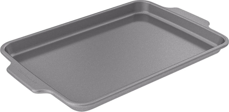 Kitchenaid-Backblech 33 x 22,5 cm – PFAS-freie Antihaftbeschichtung – aluminisierter Stahl – ofenfest bis 230 °C – grau