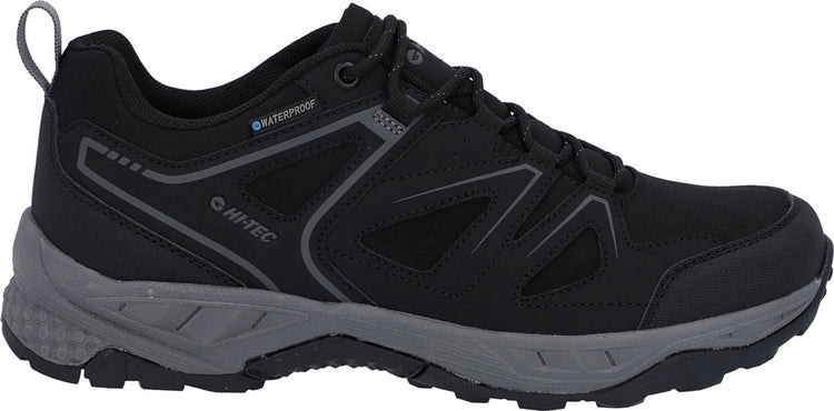 Hi-Tec Saunter Softshell wasserabweisende schwarze Wanderstiefel in Größe 41 für Herren