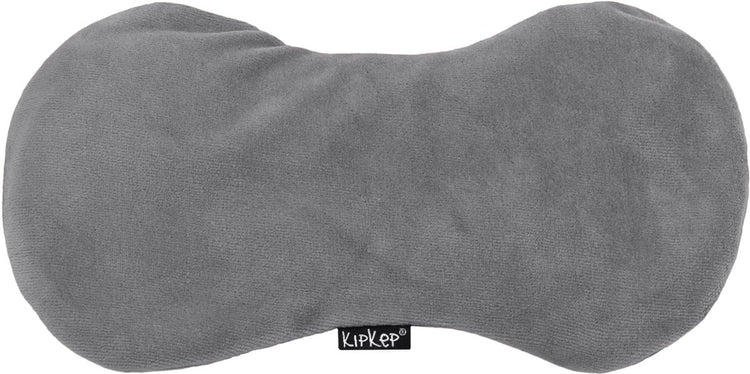 Kipkep Woller Heizkissen – kieselgrau – Sitzsack – gegen Magenkrämpfe – Wärmflasche – Unruhe – schreiendes Baby – grau