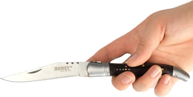 Homey's Homey's Fieldpal K2 Steakmesser – 22 cm – Hartholz