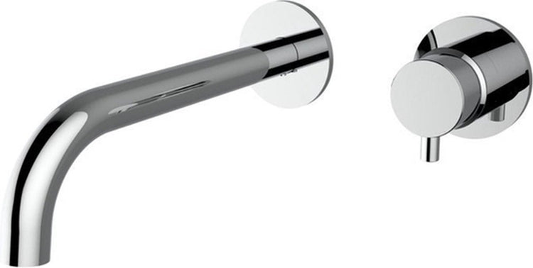 Plieger Napoli Einbau-Wandarmatur 1 Hebel mit Auslauf 23,8 cm Kaltstart Chrom