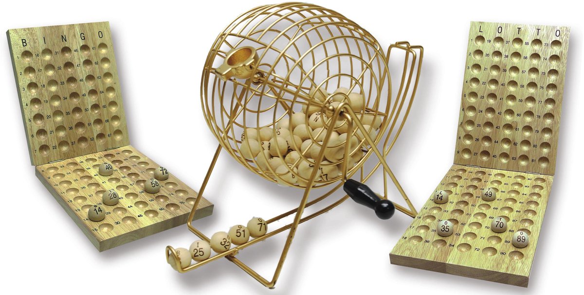 Hot Games Bingo-Rollenset 24 cm