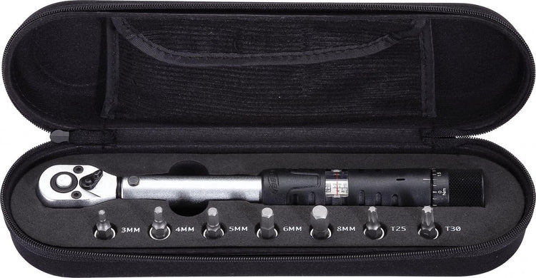BBB Fahrrad-Drehmomentschlüssel 1 4 – Fahrrad-Werkzeugset 2–14 Nm – Sechskant-Torx-Set – Drehmomentschlüssel – Drehmoment-Set – BTL-73