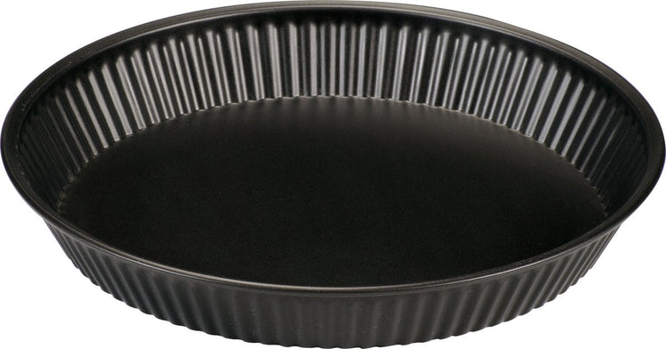 Grundlegende kulinarische Kuchenform 28 cm – PFAS-freie Backform – niedrige Kuchenform – Kohlenstoffstahl