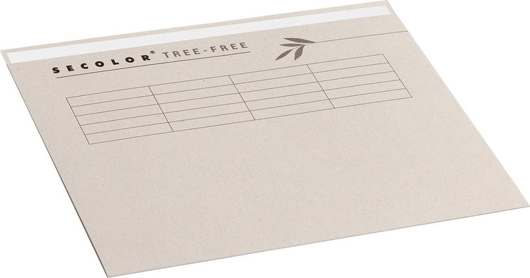 Jalema Aktenhülle Secolor Tree-Free für FT-Folio (22,5 x 34,8 cm) mit Tabrand, Beige