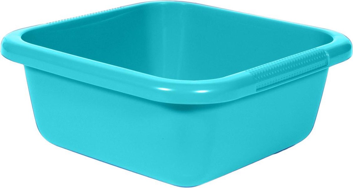 Curver quadratisches Waschbecken 6l molokai blau