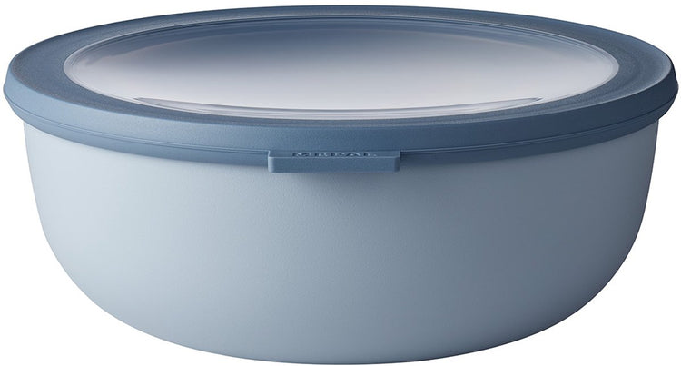 Mepal – Multi-Bowl-Cirqula-Lebensmittelbehälter – 2250 ml – rund – Nordic Blue