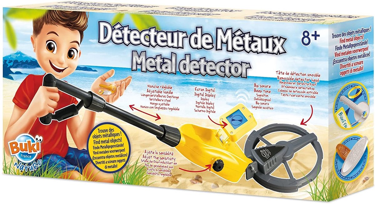 Buki France Buki Metalldetektor – für Kinder geeignet