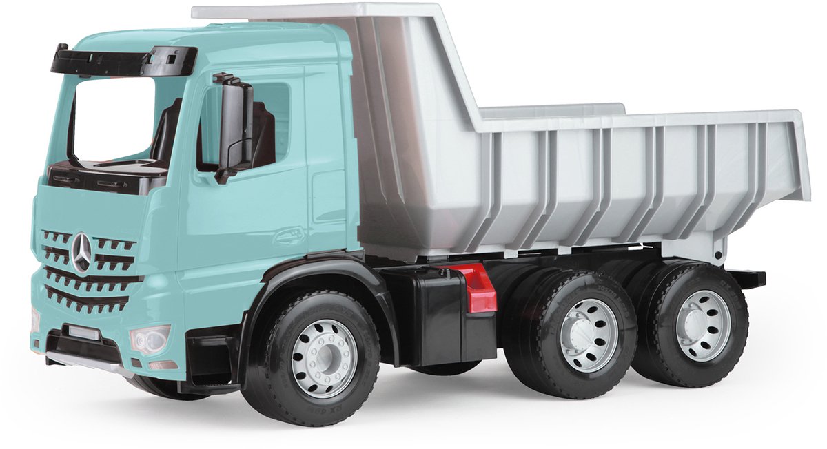 Lena Spielzeug-LKW Mercedes-Benz Arocs Giga Trucks mehrfarbig.