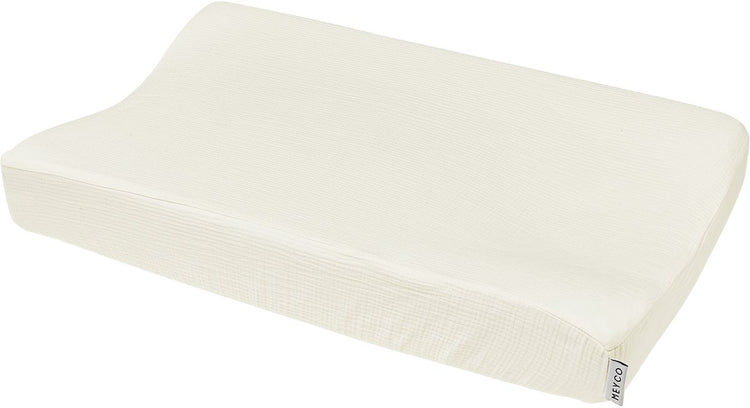 Meyco Baby Uni Wickelauflagenbezug – vorgewaschen, hydrophil – natur – 50 x 70 cm