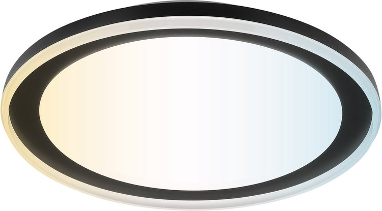 Brilliant Pederson - Deckenleuchte - LED 26 W - 2700 K-6500 K - Schwarz