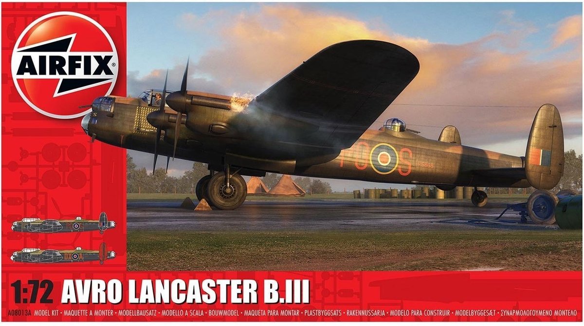 Airfix Avro Lancaster B.III – Flugzeugmontagesatz – Maßstab 1:72