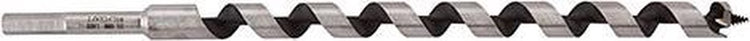 Wolfcraft – 22-mm-Schlangenbohrer für Holzbalken – 400 mm – Holzbohrer mit Sechskantschaft – Sechskant – Bohrer für Holz – 7676010