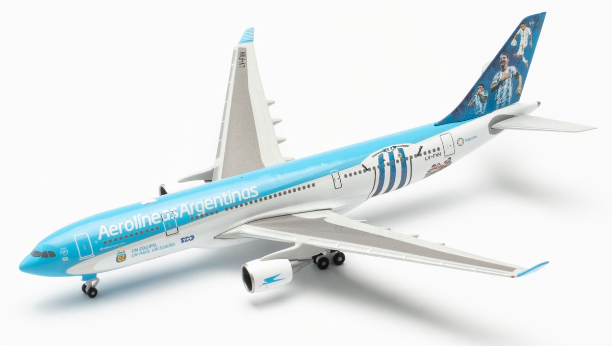 Herpa Airbus A330-200 Aeroline Argentina Ausgewählt aus Argentinien