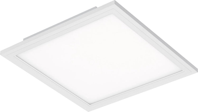 Briloner Piatto – Deckenleuchte – Deckenleuchte mit Bewegungsmelder – ultraflach – LED-Lampe 12 W – 1.300 Lumen – Tageslichtsensor – quadratisch – weiß – 29,5 cm