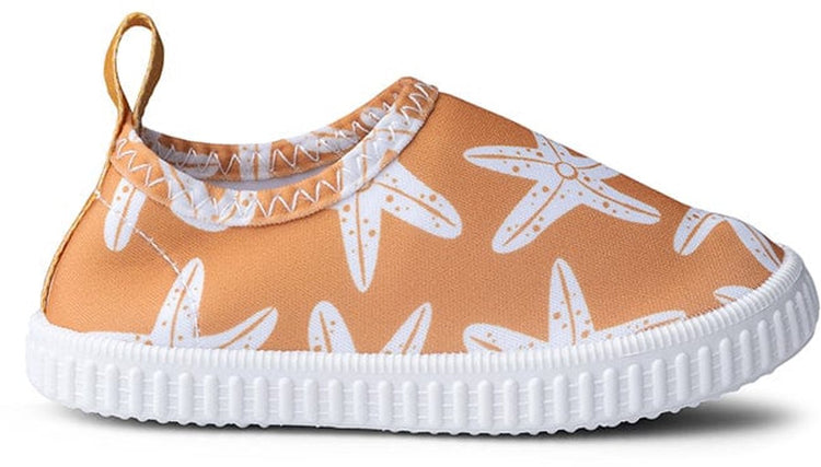 Badeutensilien – Wasserschuhe – 0–7 Jahre – Orange – 19–32 – Sternendruck – UV-Schutz – rutschfest