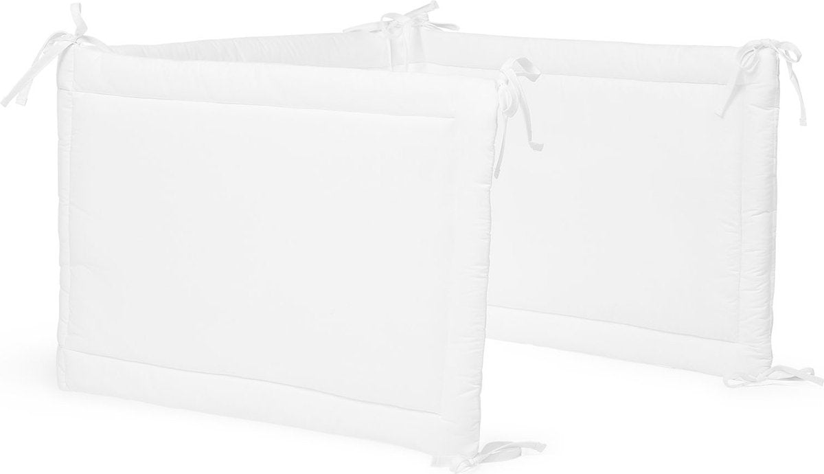 Jollein Bettumrandung Boxumrandung 180x30cm weiß