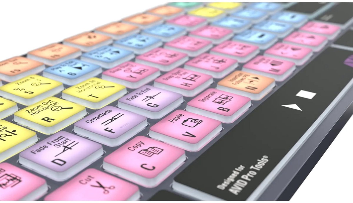 Logickeyboard Avid Pro Tools Titan the Win – Tastatur