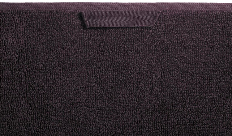 Durchsichtiges Bettwäschehaus – Gästehandtuch – 30 x 50 cm – dunkelrot