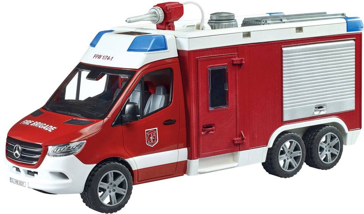 Bruder Mercedes Benz Sprinter Fire Brigade Command Wagen mit