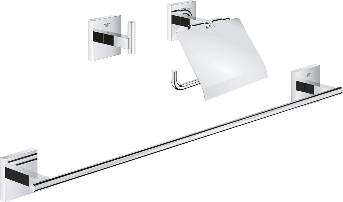 Grohe Start Cube Zubehörset 3-in-1 – Chrom 41124000