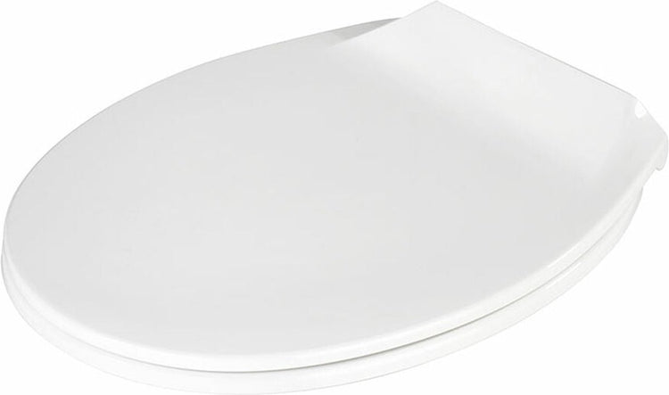 Wenko WC-Sitz Kos – Thermoplast weiß – Easy-Close-Soft-Close-Verschluss – Fix-Clip-Befestigung abklickbar – WC-Sitz – WC-Sitz – weiß