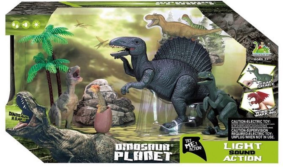 Amuuso Dinosaurier-Spielset.