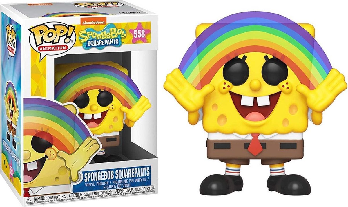 Funko-Pop! SpongeBob Schwammkopf – SpongeBob Regenbogen