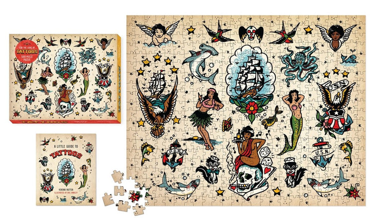 Aus Liebe zu Tattoos 500-teiliges Puzzle