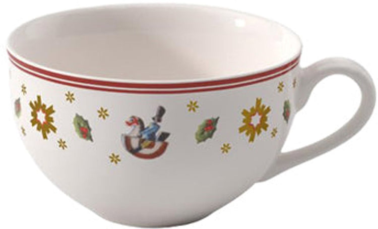 Villeroy Boch Toy's Delight Kaffeetasse Weihnachten - 0,20 Liter - Rot Weiß