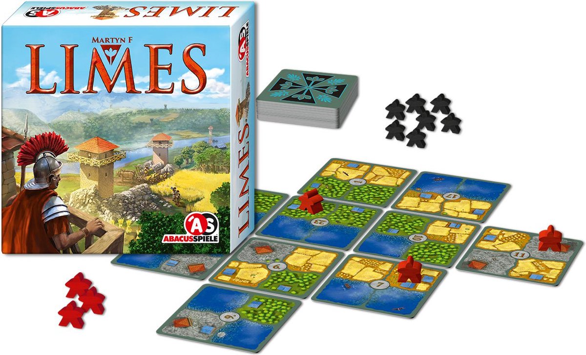 Heiße Spiele: Limes-Kartenlegespiel – Abakusspiel