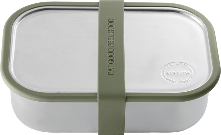Aya ida aya ida - Lunchbox - Aufbewahrungsbox - Mitnehmen - Brot - 1000ml - Tropengrün