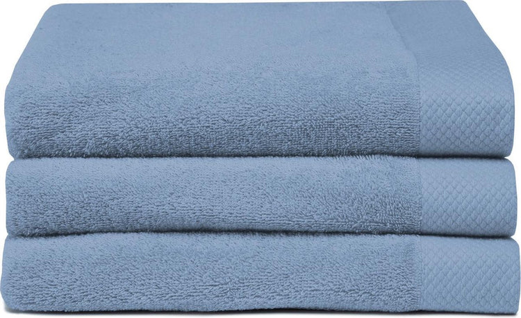 Seepferdchen pur - Handtuch - 60x110 cm - 3er-Set - Denim