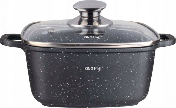 Kinghoff 1603 - Bratpfanne - quadratisch - 24 cm - 4,5 Liter