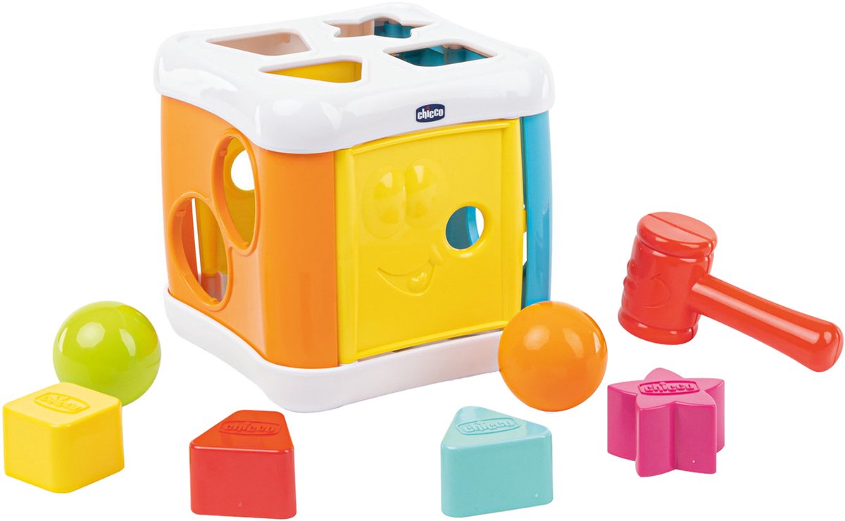 Chicco 2-in-1-Formsortierer – Sortierwürfel (10–36 m)