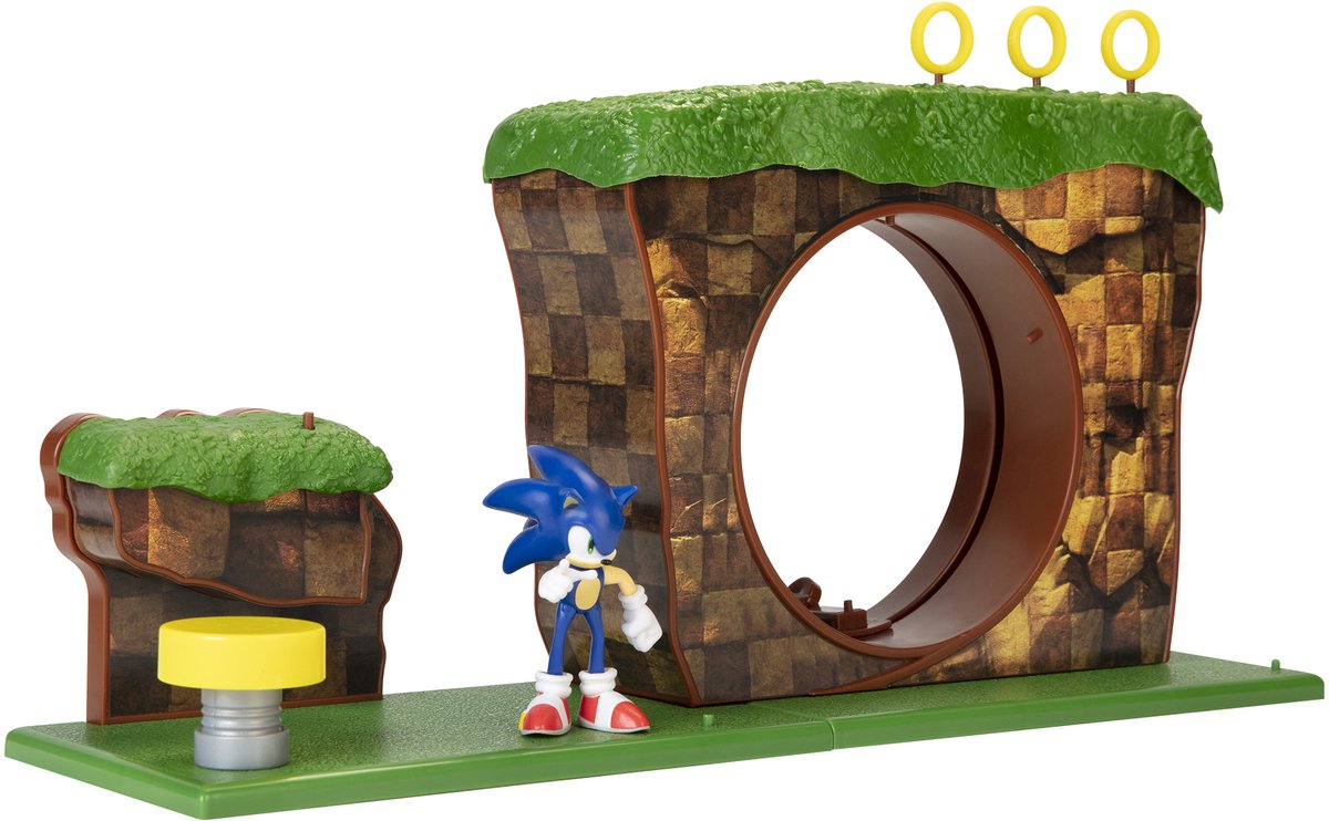 Jakks Sonic the Hedgehog Green Hill Zone Spielset