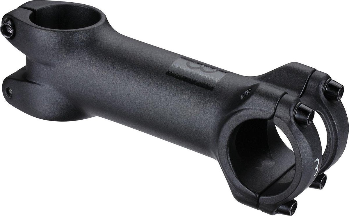 BBB Fahrradvorbau 120 mm – Roadforce 31,8 mm Lenker – -6° +6° Winkel – Rennrad, E-Bike MTB Vorbau fest – bhs-08