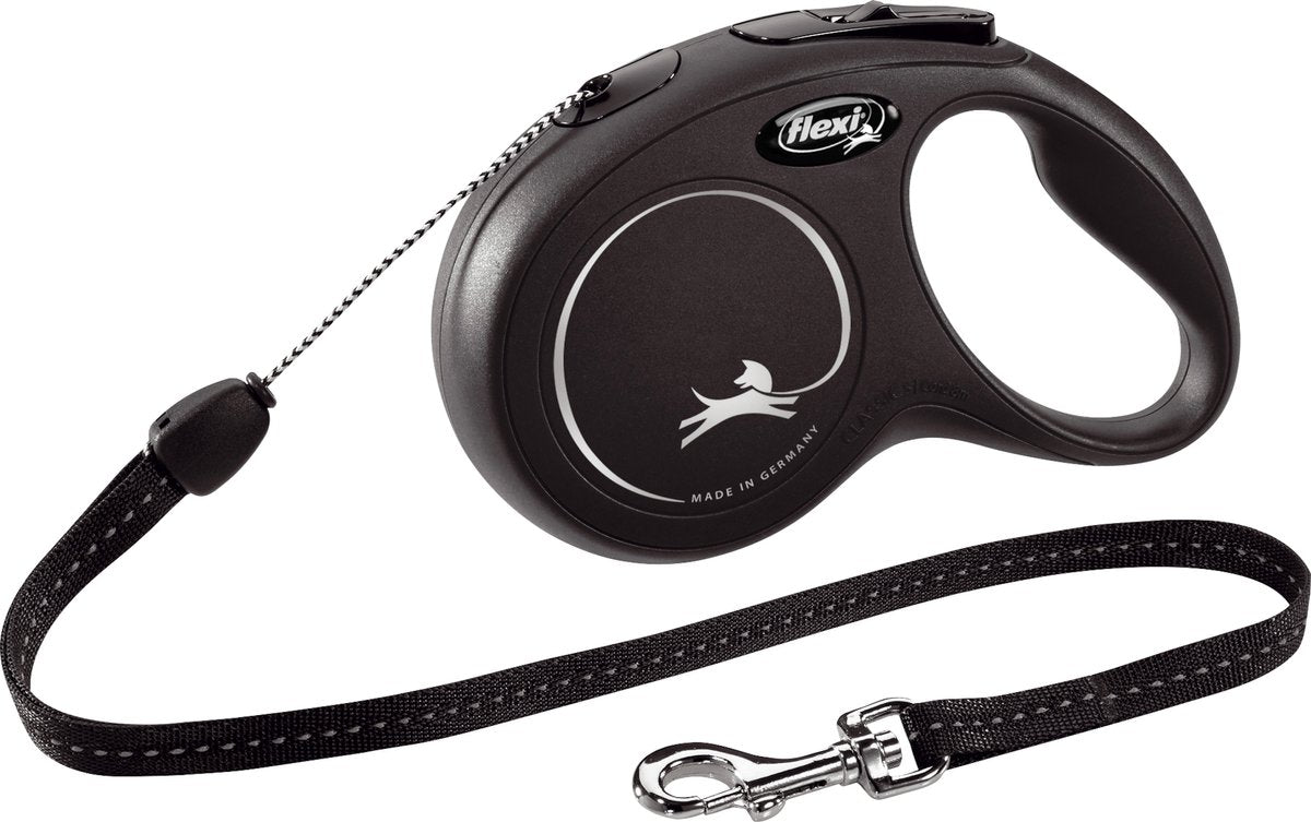 Flexi rollijn cord schwarz
