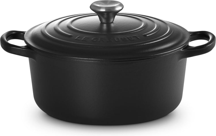 Le Creuset Signature-Bratpfanne – 3,3 Liter – 22 cm – Schwarz