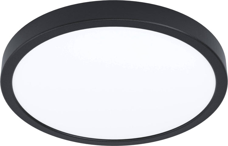 Eglo fueva 5 Aufbauleuchte - LED - ø 28,5 cm - Schwarz und Weiß - Bewegungssensor
