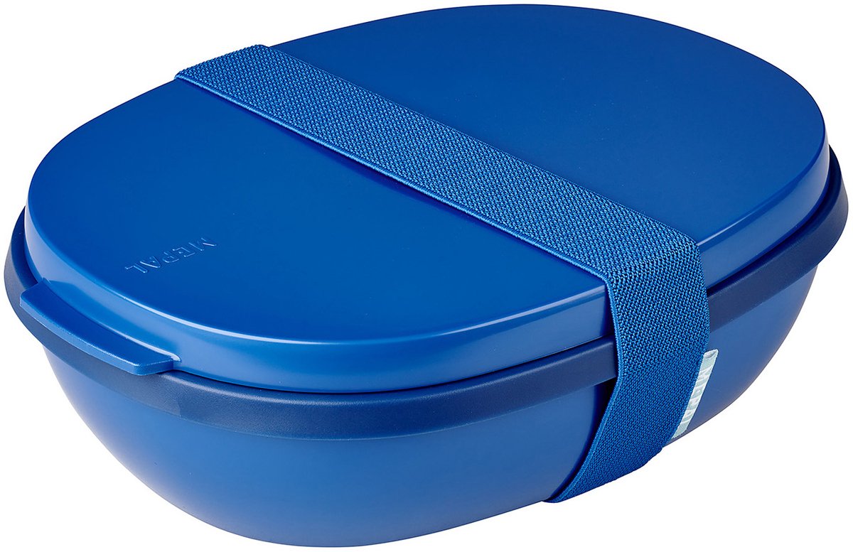 Mepal Lunchbox Ellipse Duo Vivid Blue (825+600 ml)
