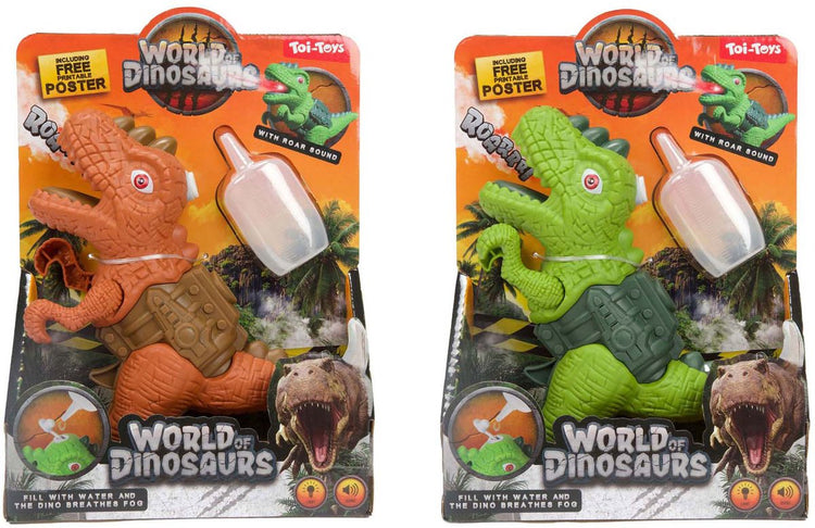 Welt der Dinosaurier Dinopistool mit Spray, Licht und Klang