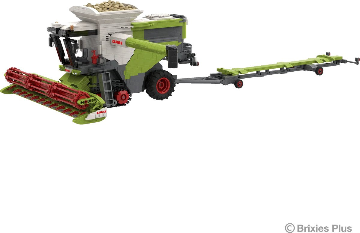 Claas Brixies Plus Lexion 8900 Terra Trac – Klemmbausteine mit Anhänger