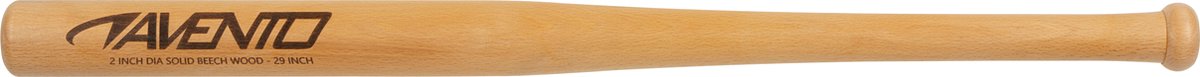 Avento Baseballschläger – Holz – 73 cm – braun