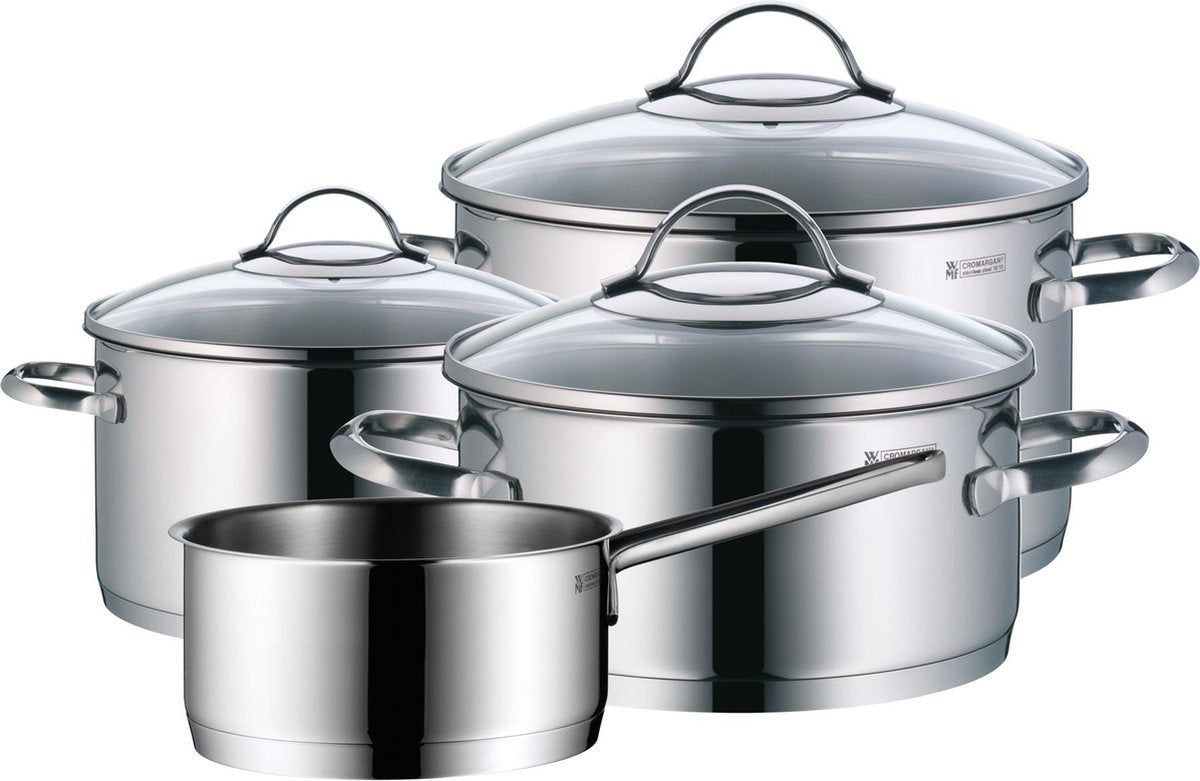 WMF Provence Plus - Pfannenset - 4-teilig - Edelstahl
