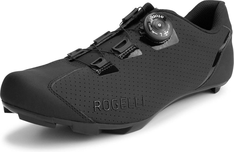 Rogelli R-400 Fahrradschuhe Herren und Damen - Schwarz - 46
