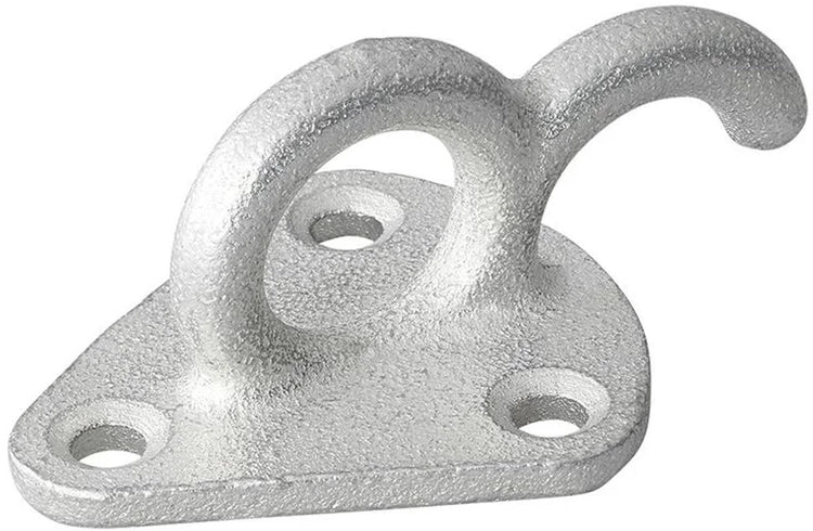 Proplus Seilhaken Metall mit Öse - 70x45mm - Anhänger - Anhänger - 5 Stück